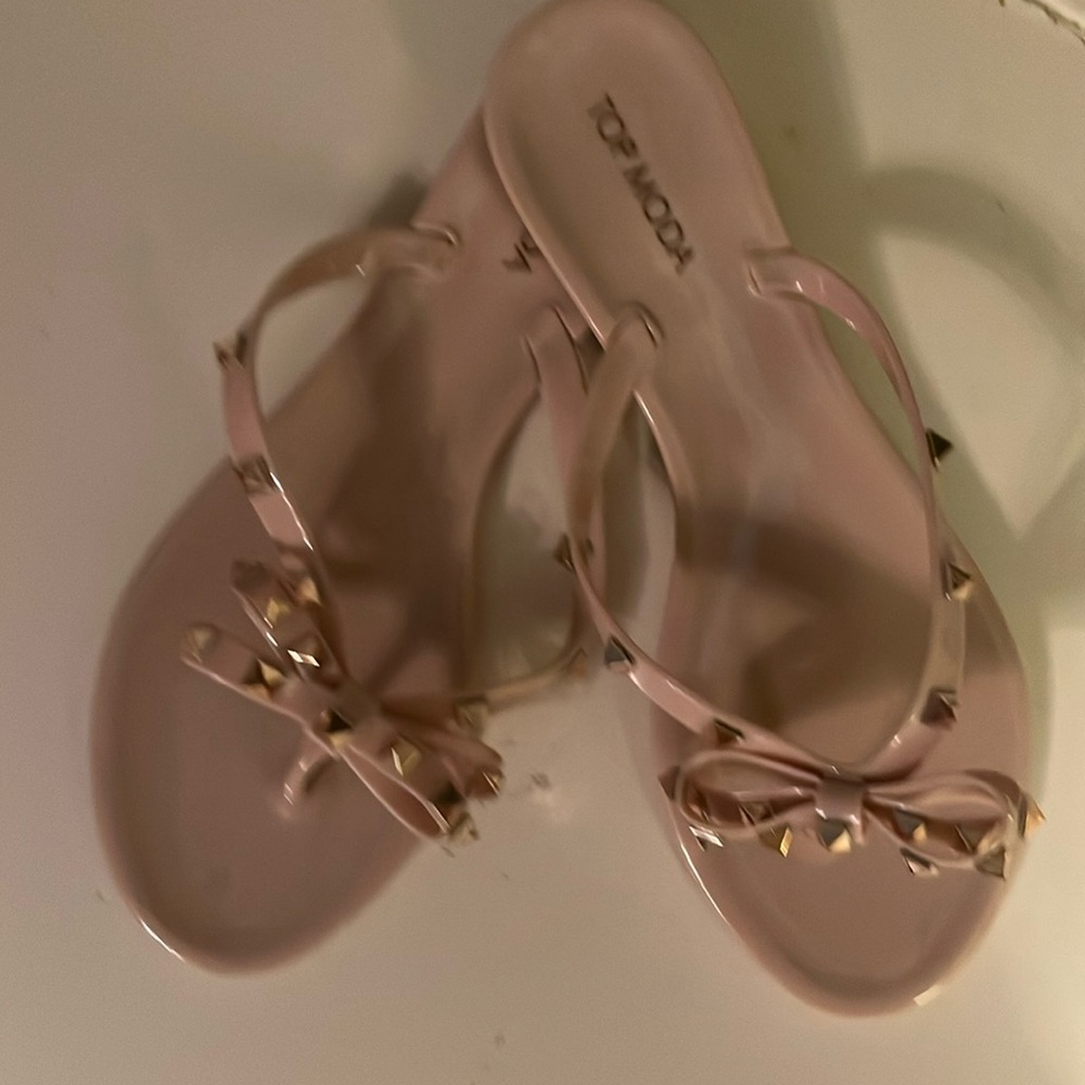 TOP Moda Pink Sandals Elegant Design